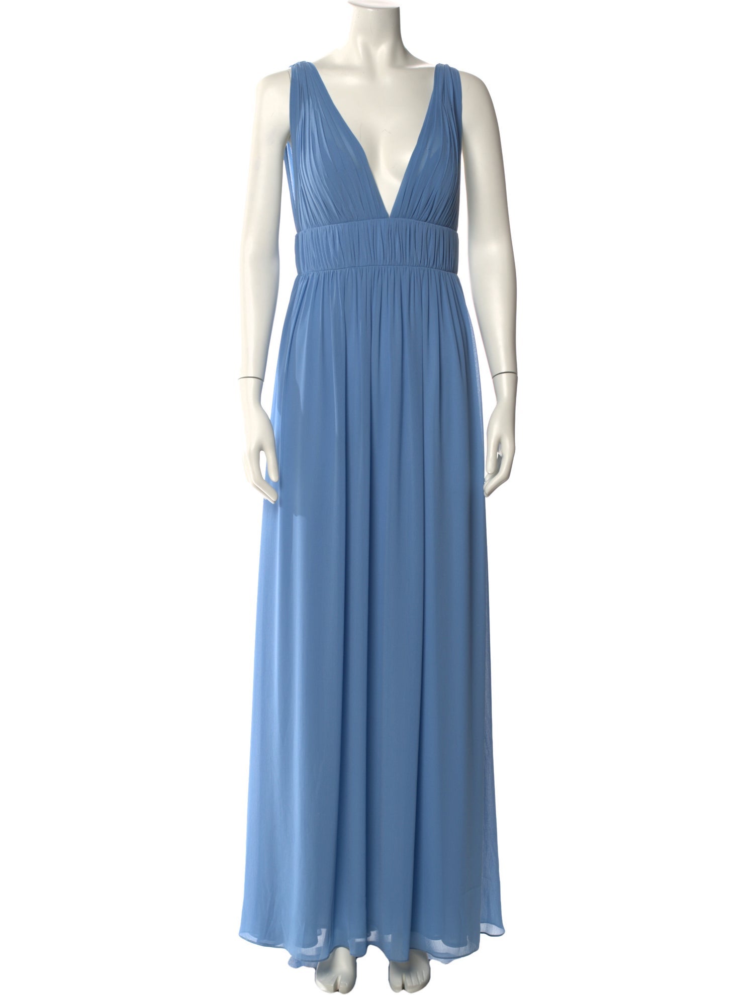 Watters V-Neck Long Dress