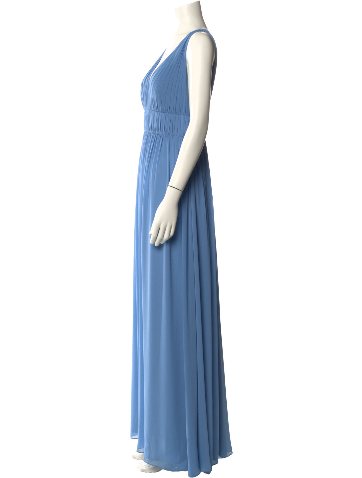 Watters V-Neck Long Dress