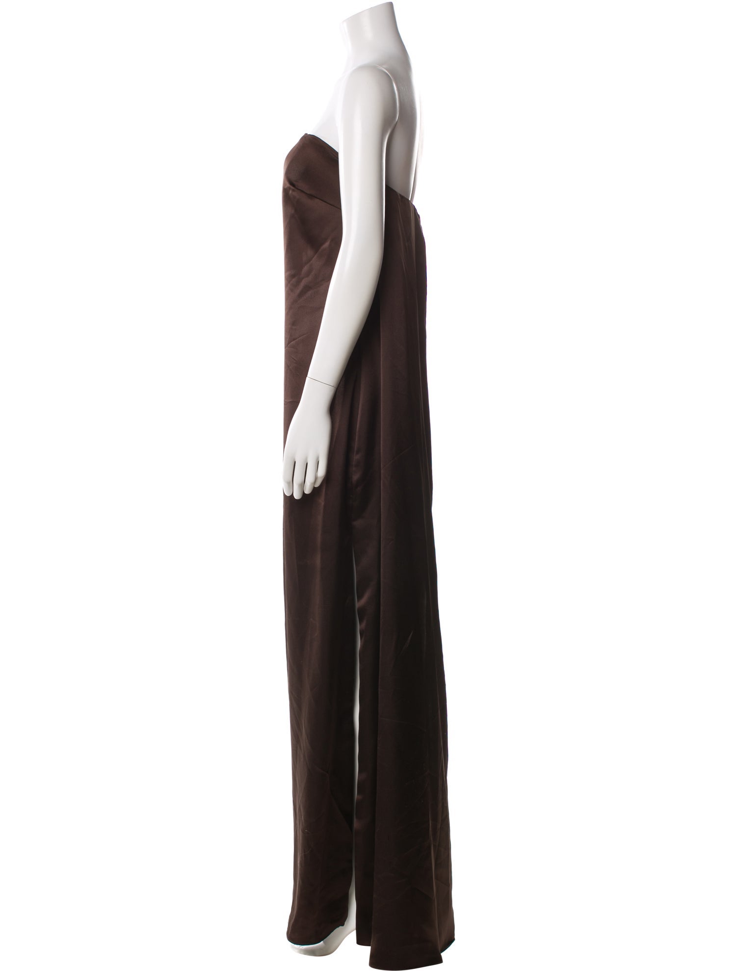 Watters Strapless Long Dress