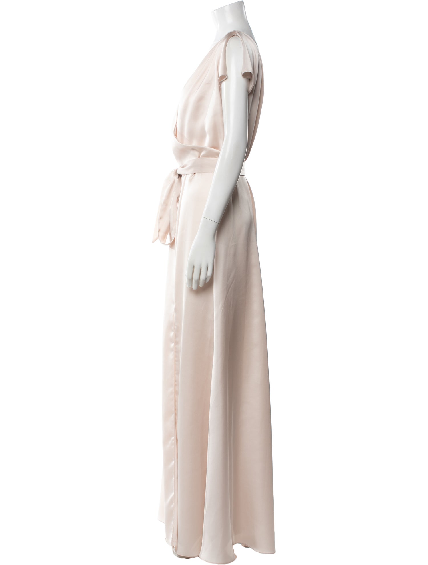 Watters V-Neck Long Dress