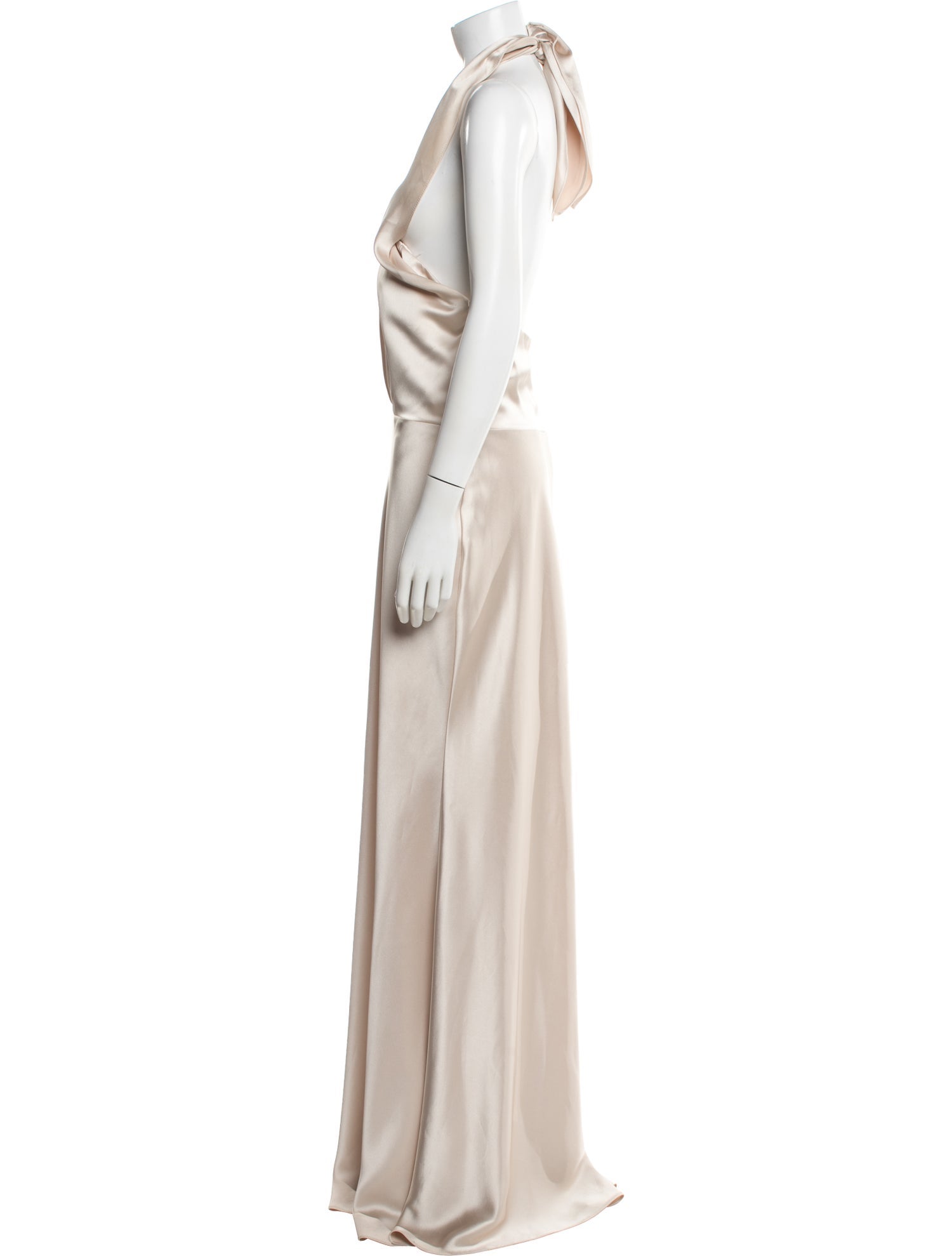 Watters Halterneck Long Dress