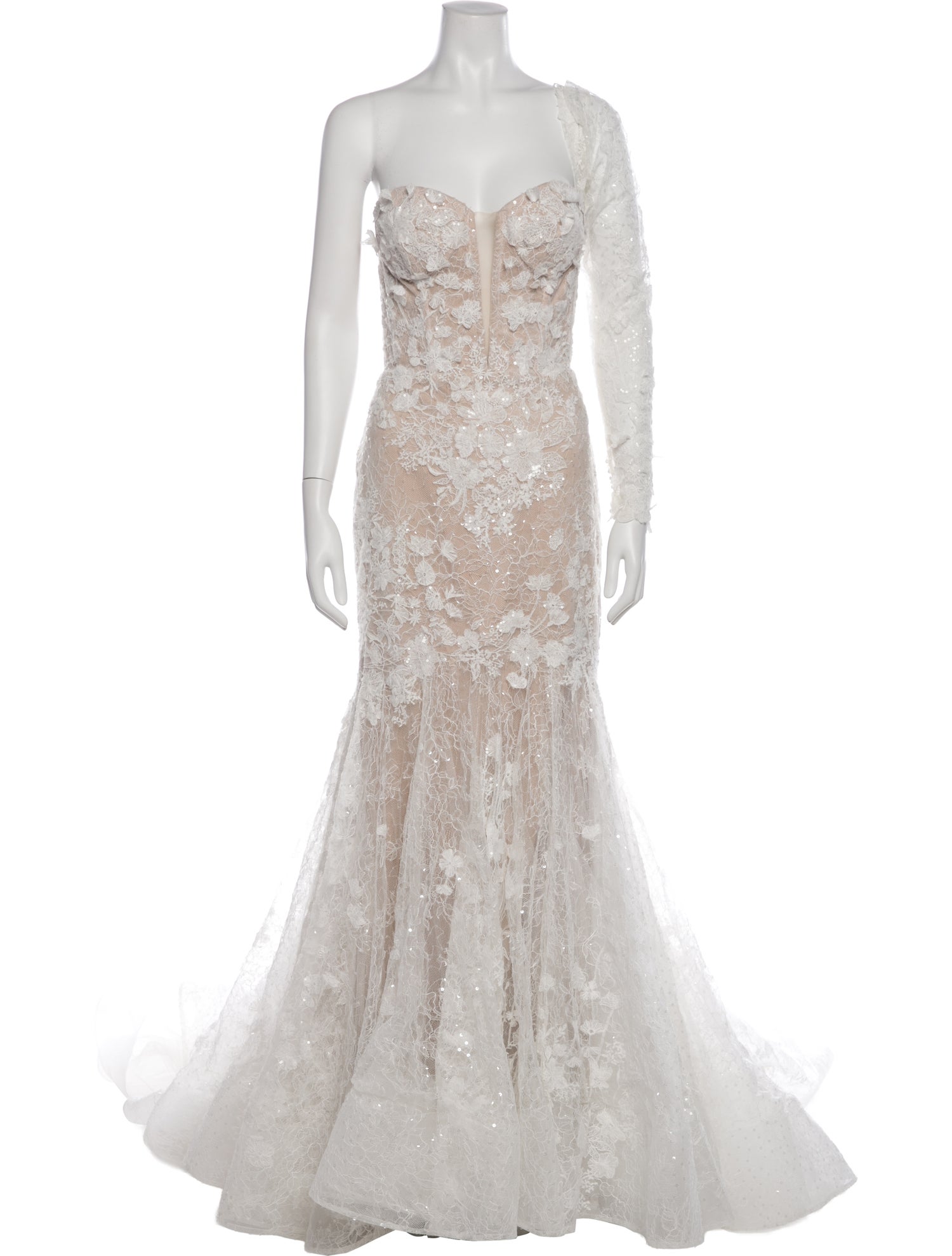 Watters Nylon Long Dress