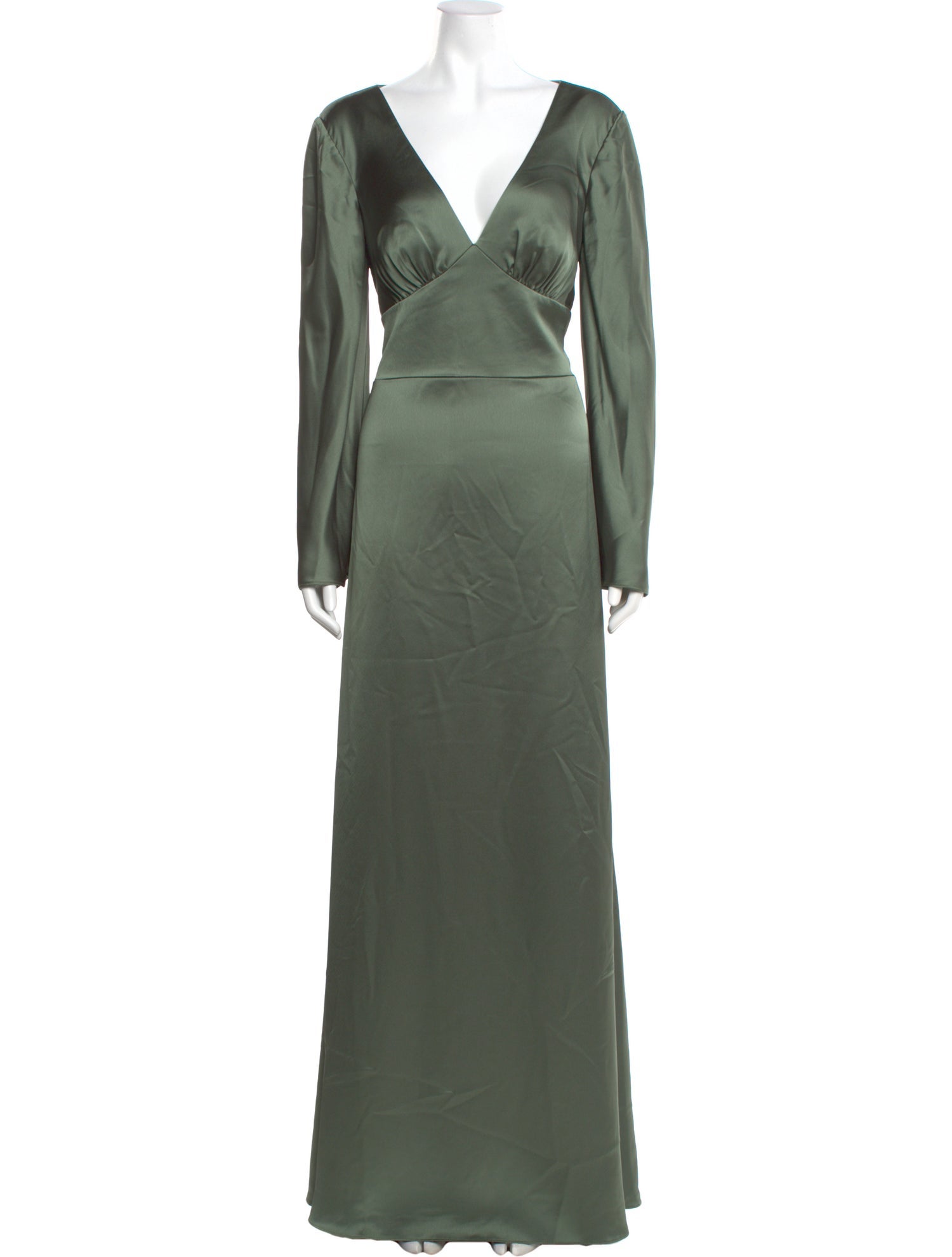 Watters V-Neck Long Dress w/ Tags