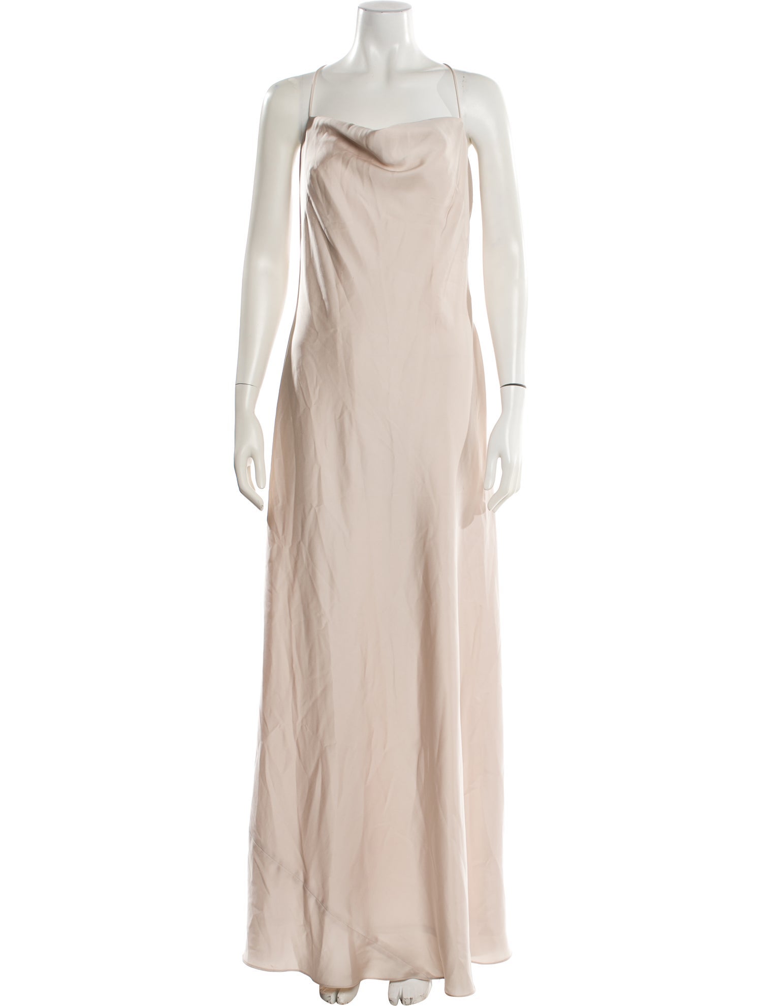 Watters Square Neckline Long Dress