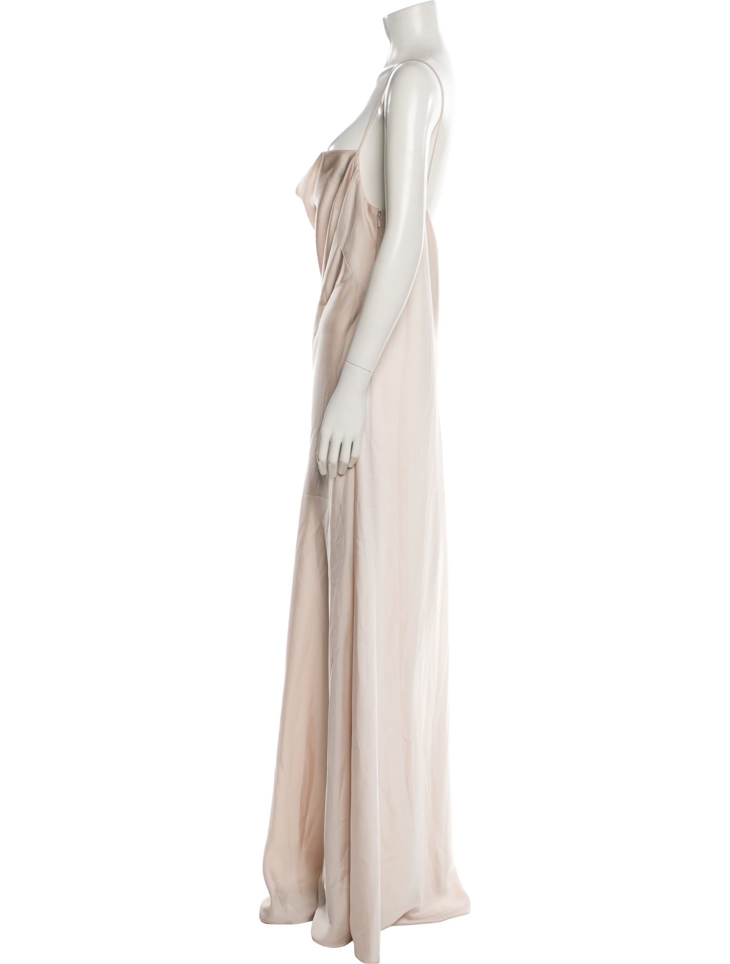 Watters Square Neckline Long Dress