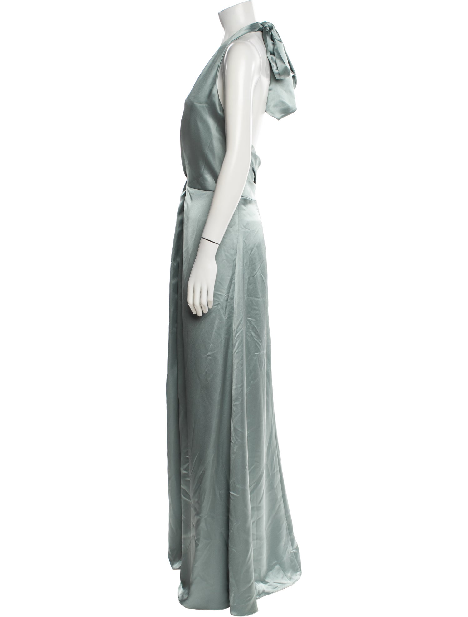 Watters Halterneck Long Dress