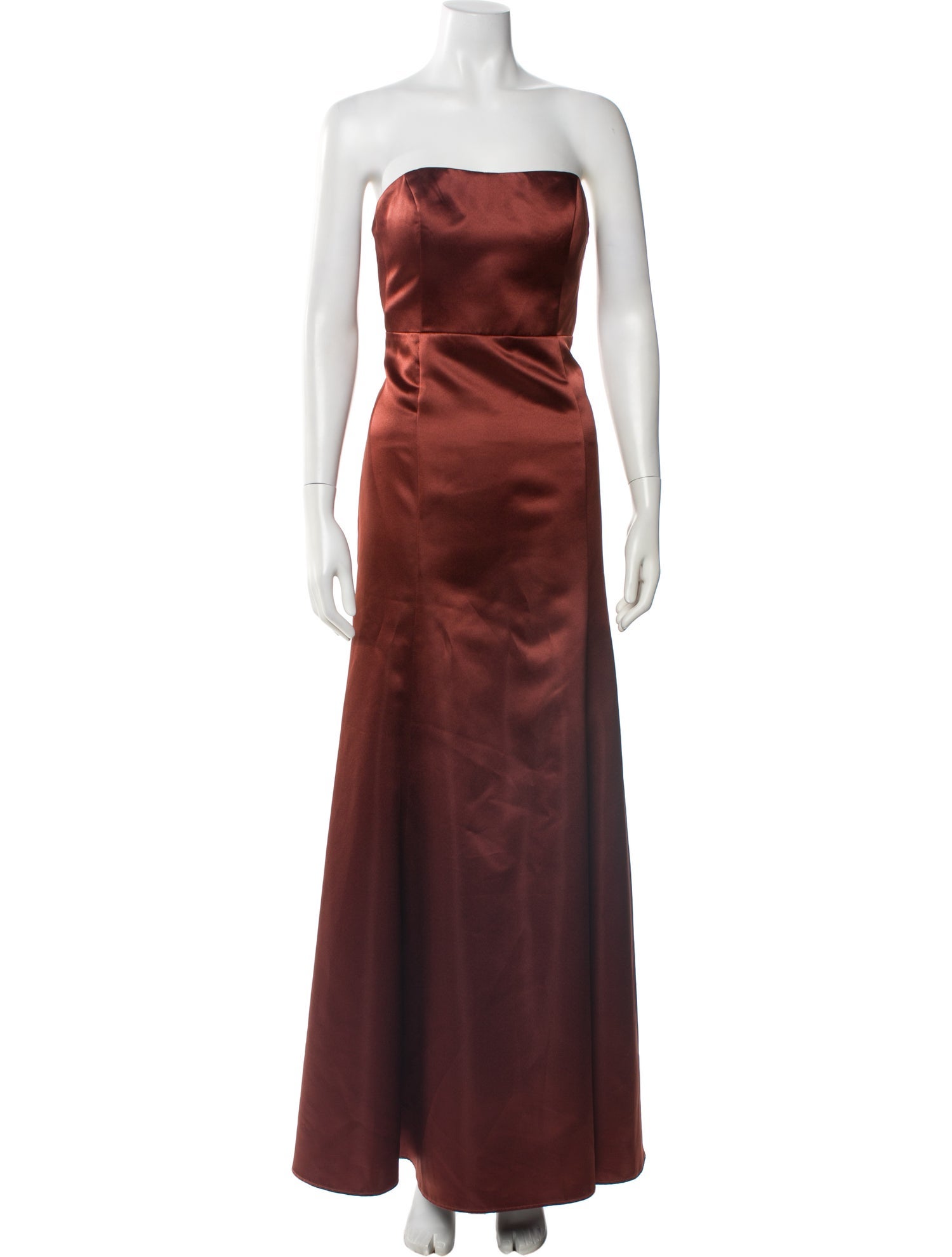 Watters Strapless Long Dress