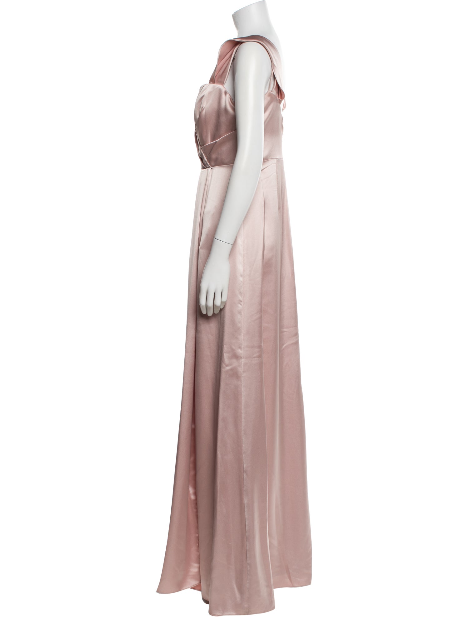 Watters Square Neckline Long Dress