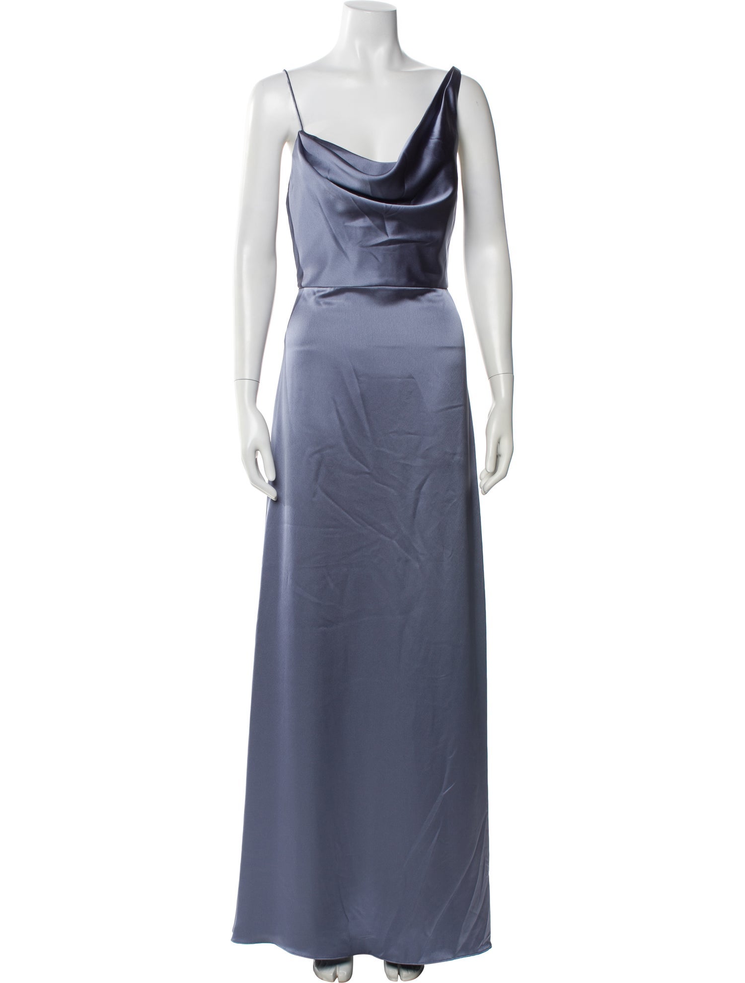 Watters Cowl Neck Long Dress