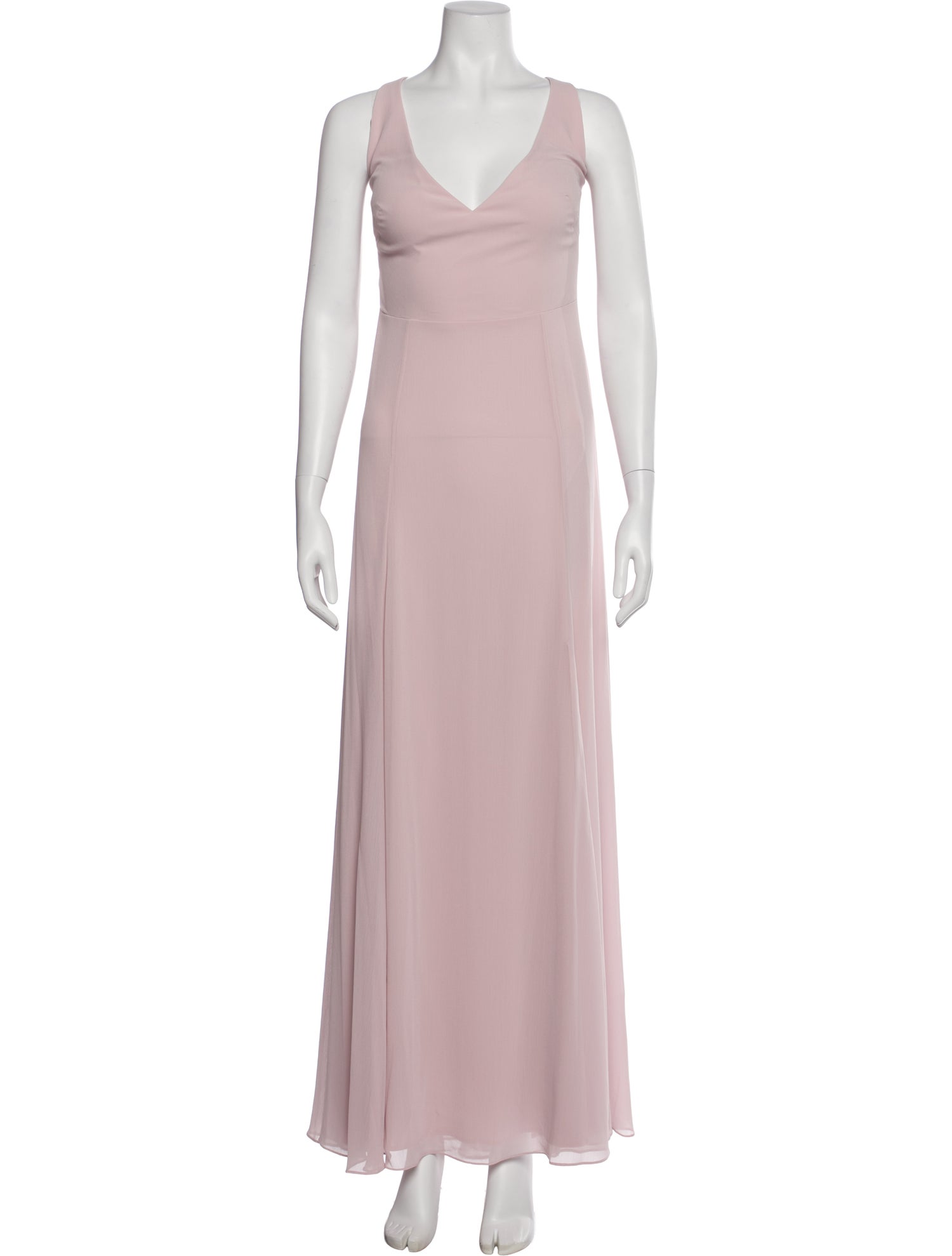 Watters V-Neck Long Dress w/ Tags