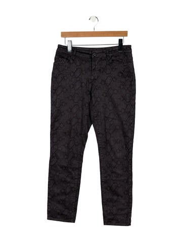 Azi Jeans Mid-Rise Straight Leg S