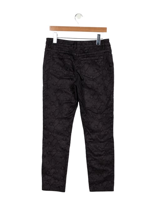 Azi Mid-Rise Straight Leg Jeans