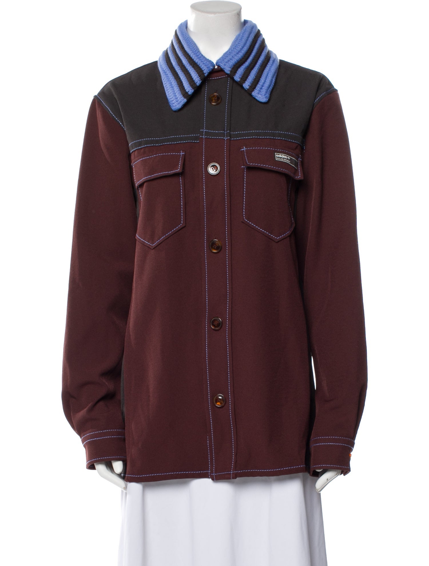 Wales Bonner x adidas Originals 2020 Rock Blouson Western Shirt w 