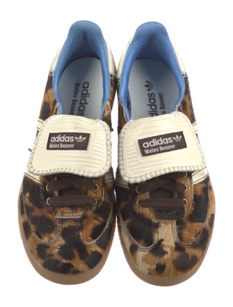 Wales Bonner x adidas Originals Samba 'leopard' Sneakers