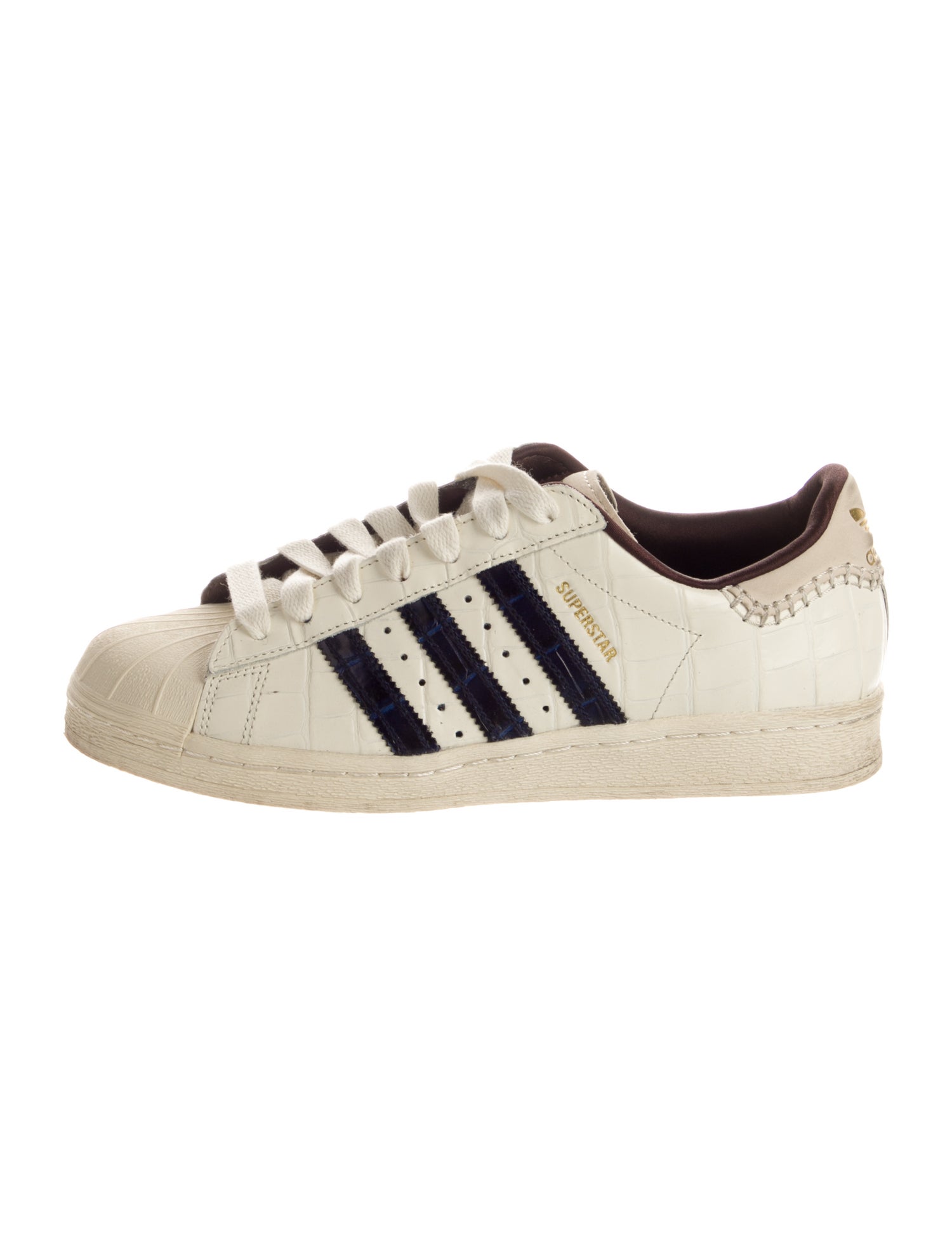 Wales Bonner x adidas Originals Leather Printed Sneakers