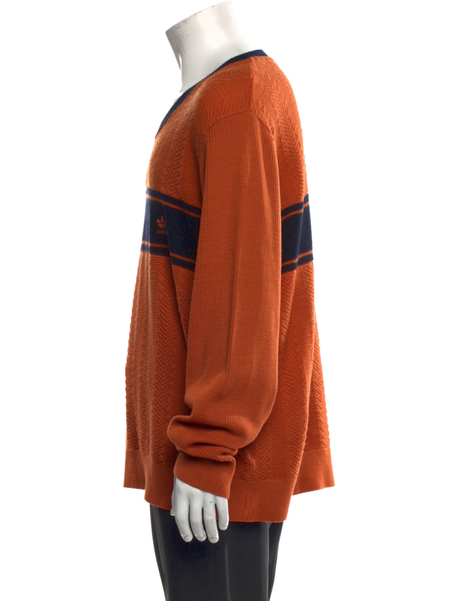 Wales Bonner x adidas Originals Wool Striped Pullover