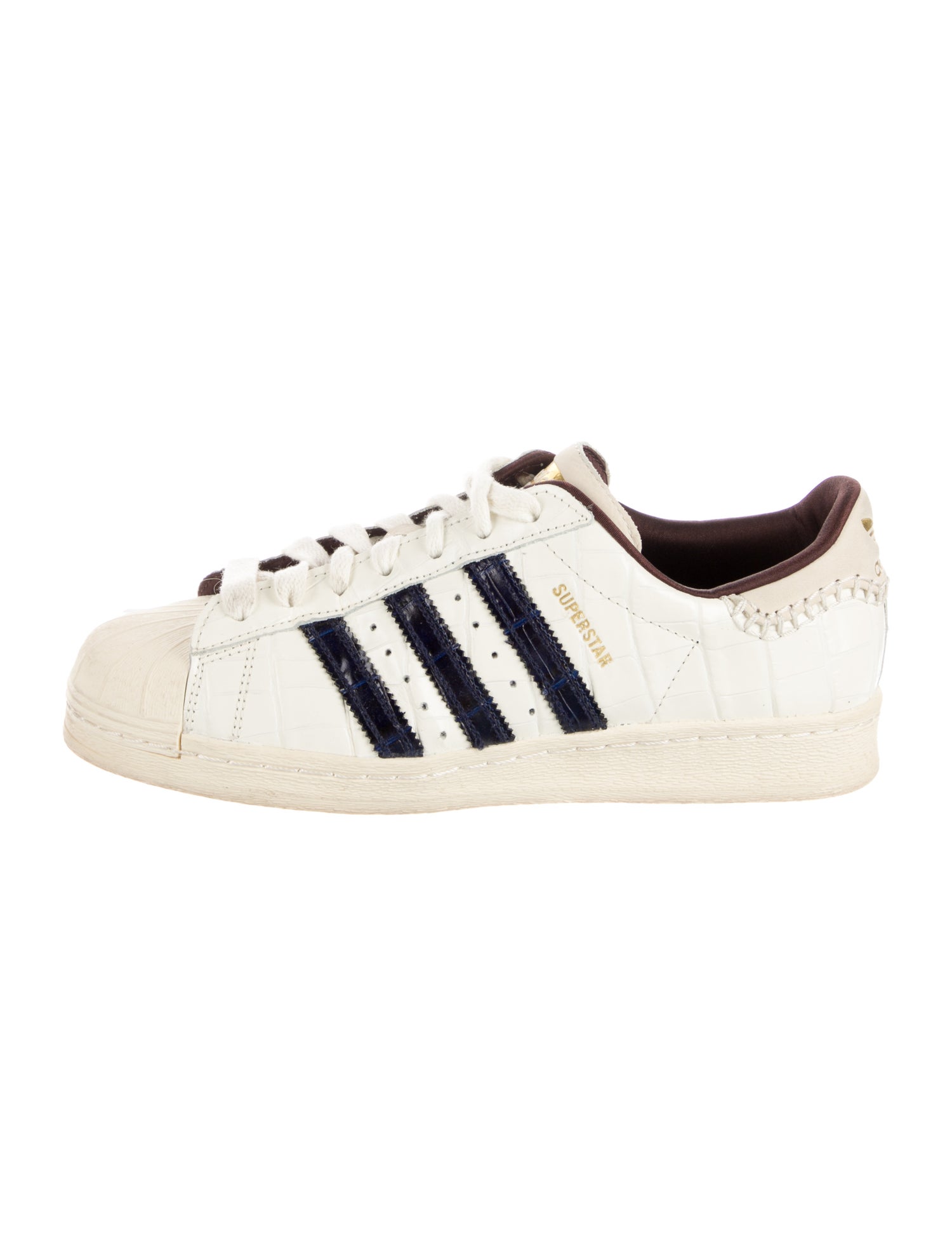 Wales Bonner x adidas Originals Superstar 'White Croc' Sneakers