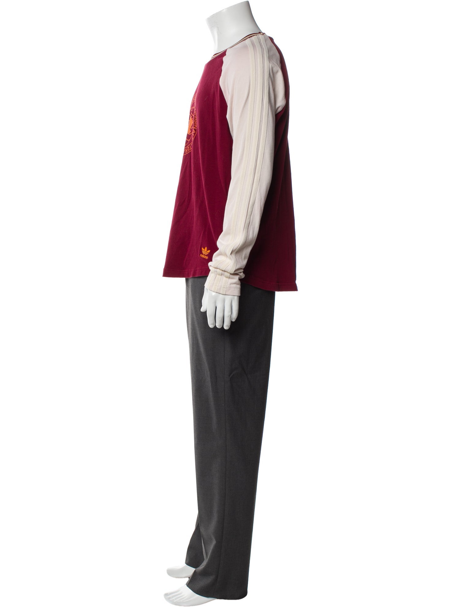 Wales Bonner x adidas Originals Colorblock Pattern Crew Neck Henley