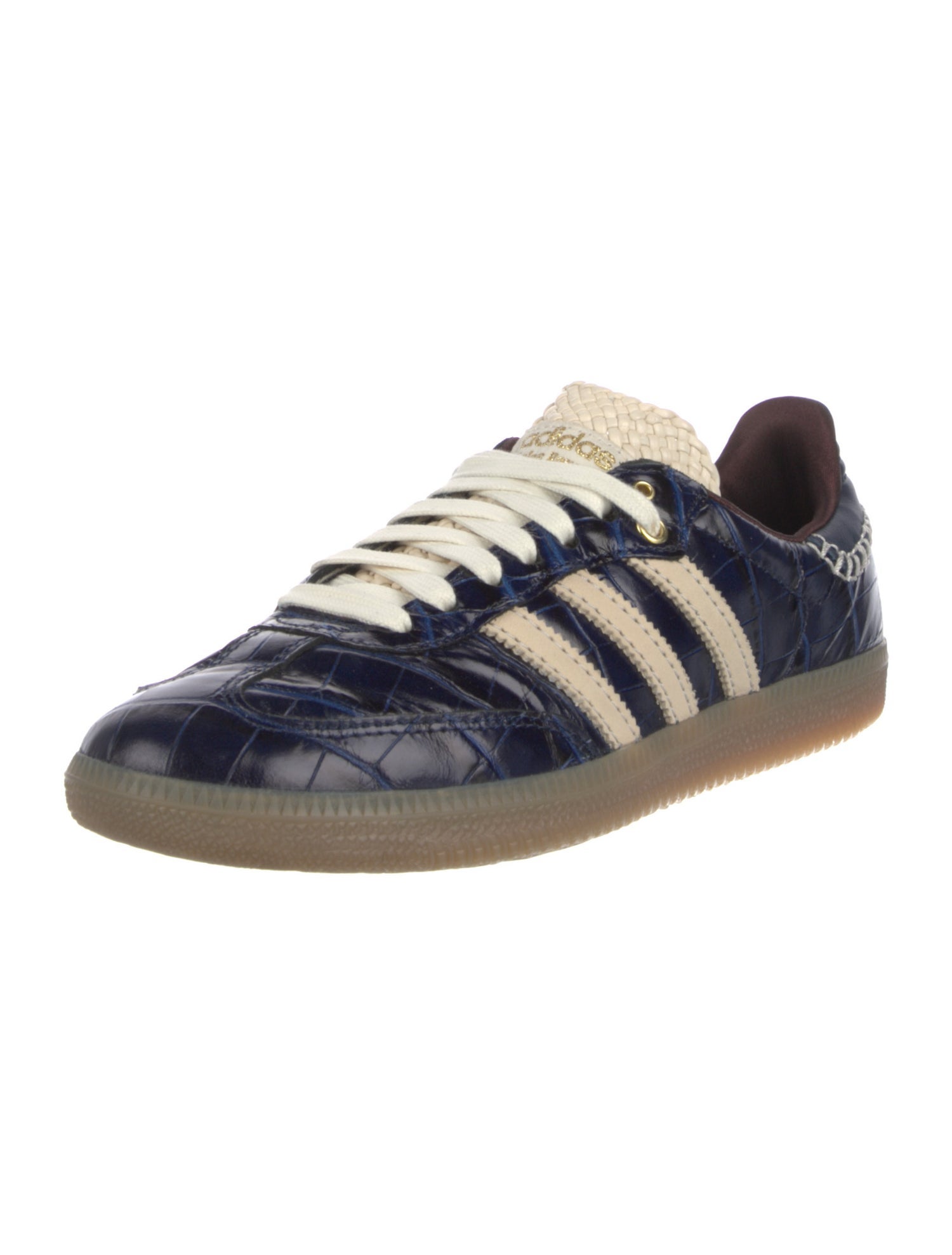 Wales Bonner x adidas Originals Samba OG 'Croc - Collegiate Navy' Sneakers