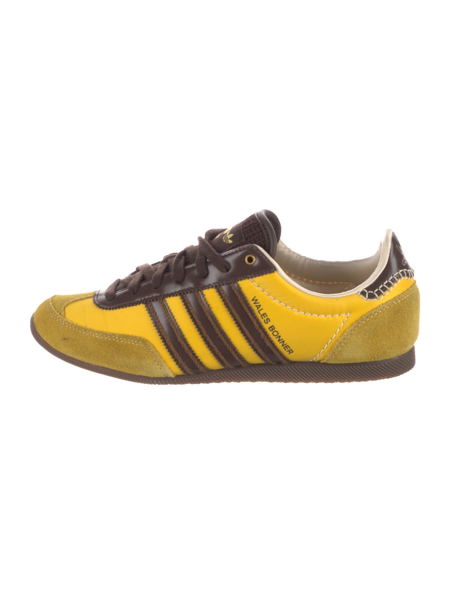 Wales Bonner x adidas Originals Nylon Colorblock Pattern Sneakers