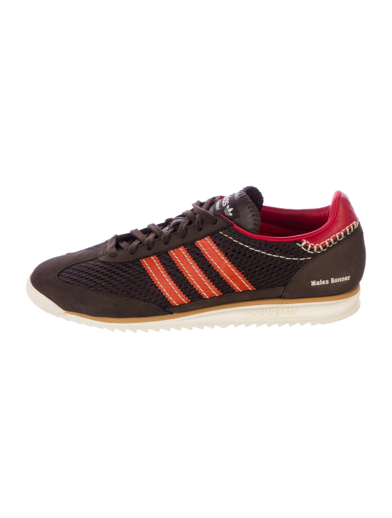 Wales Bonner x adidas Originals SL 72 'Brown' Sneakers