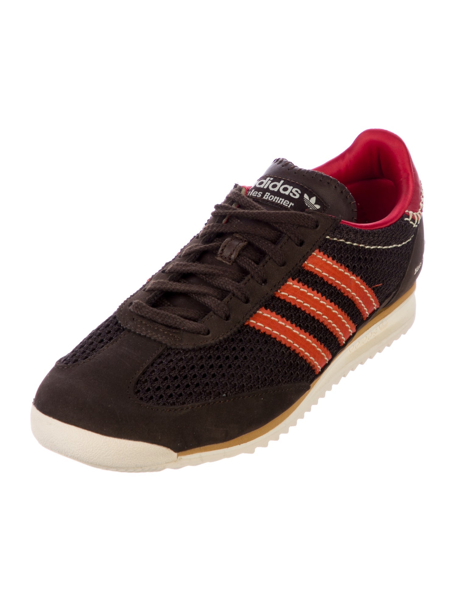 Wales Bonner x adidas Originals SL 72 'Brown' Sneakers