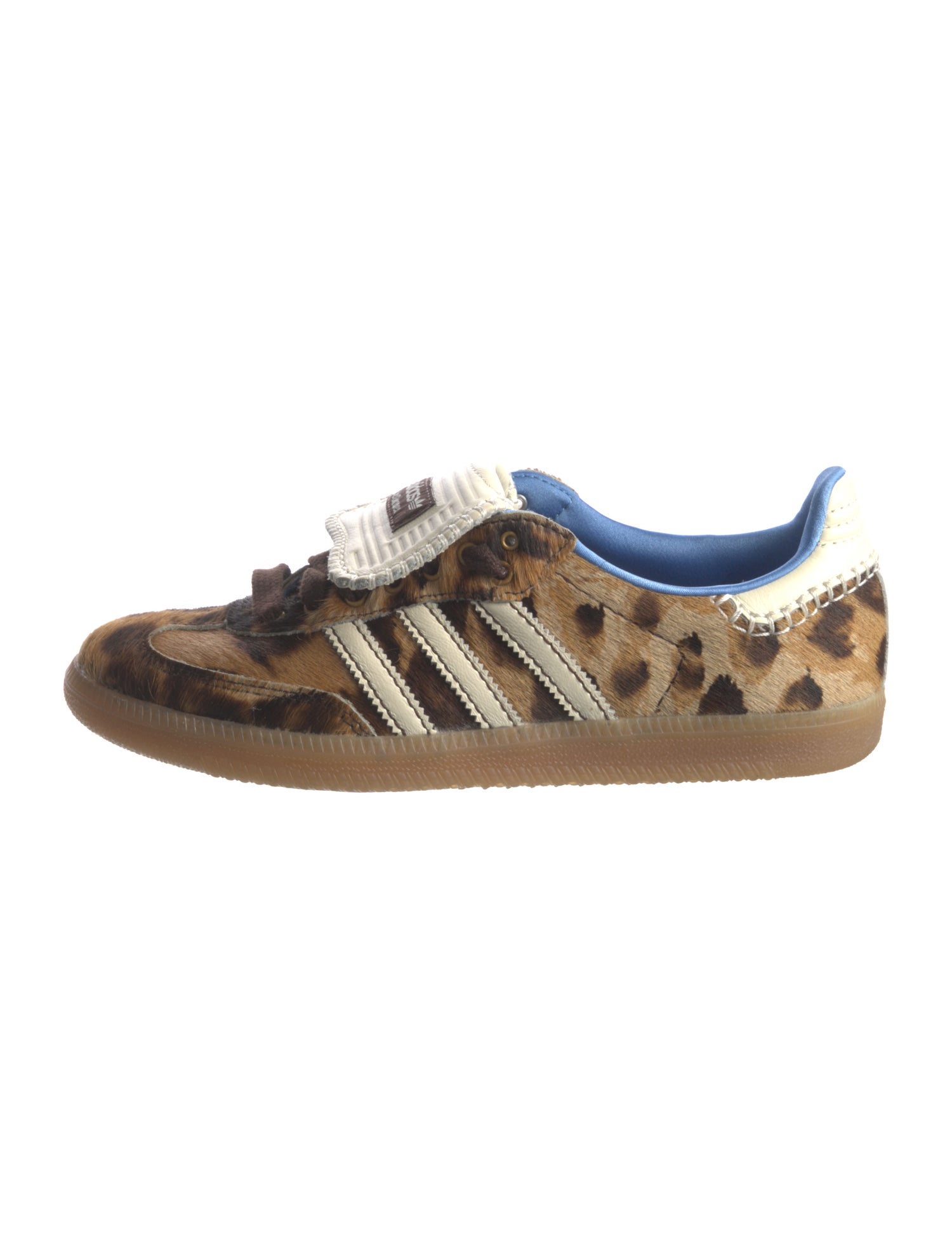 Wales Bonner x adidas Originals Samba Pony 'Leopard' Sneakers