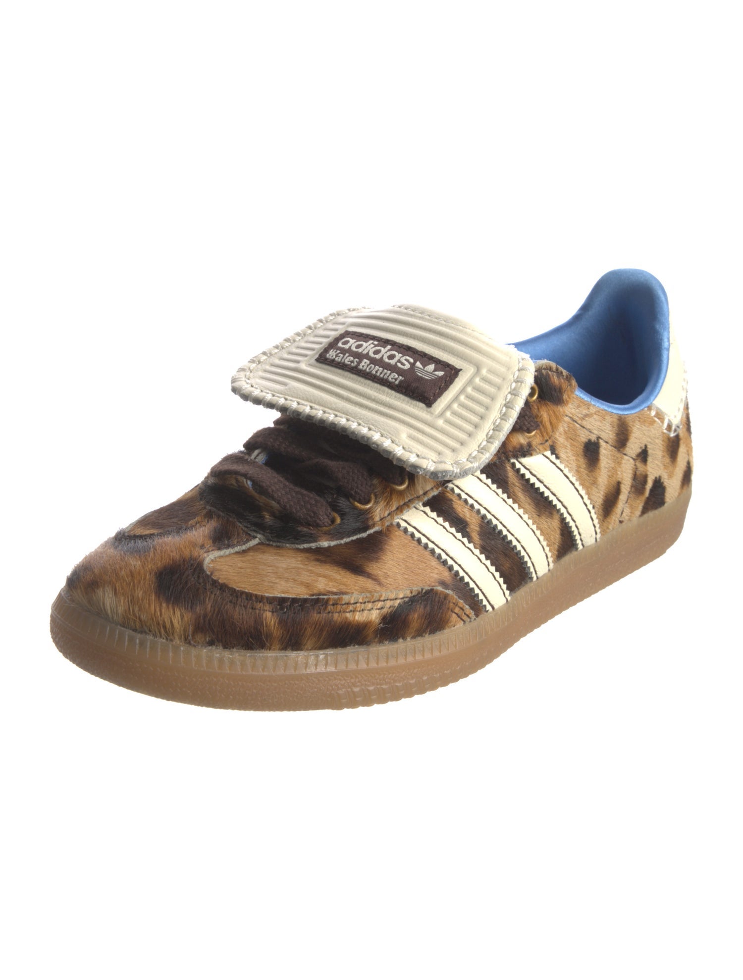 Wales Bonner x adidas Originals Samba Pony 'Leopard' Sneakers