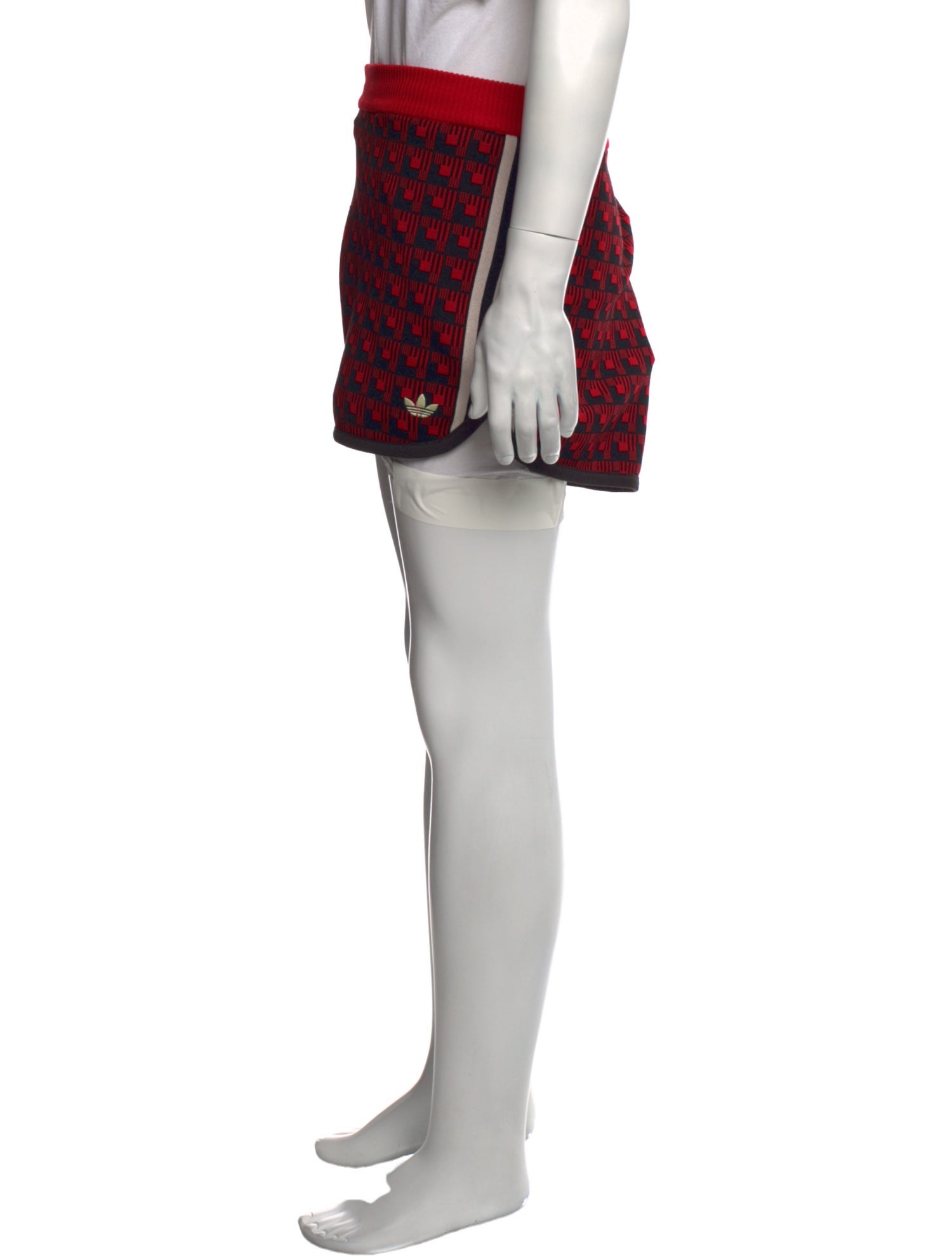 Wales Bonner x adidas Originals Plaid Print Jogger Shorts w/ Tags