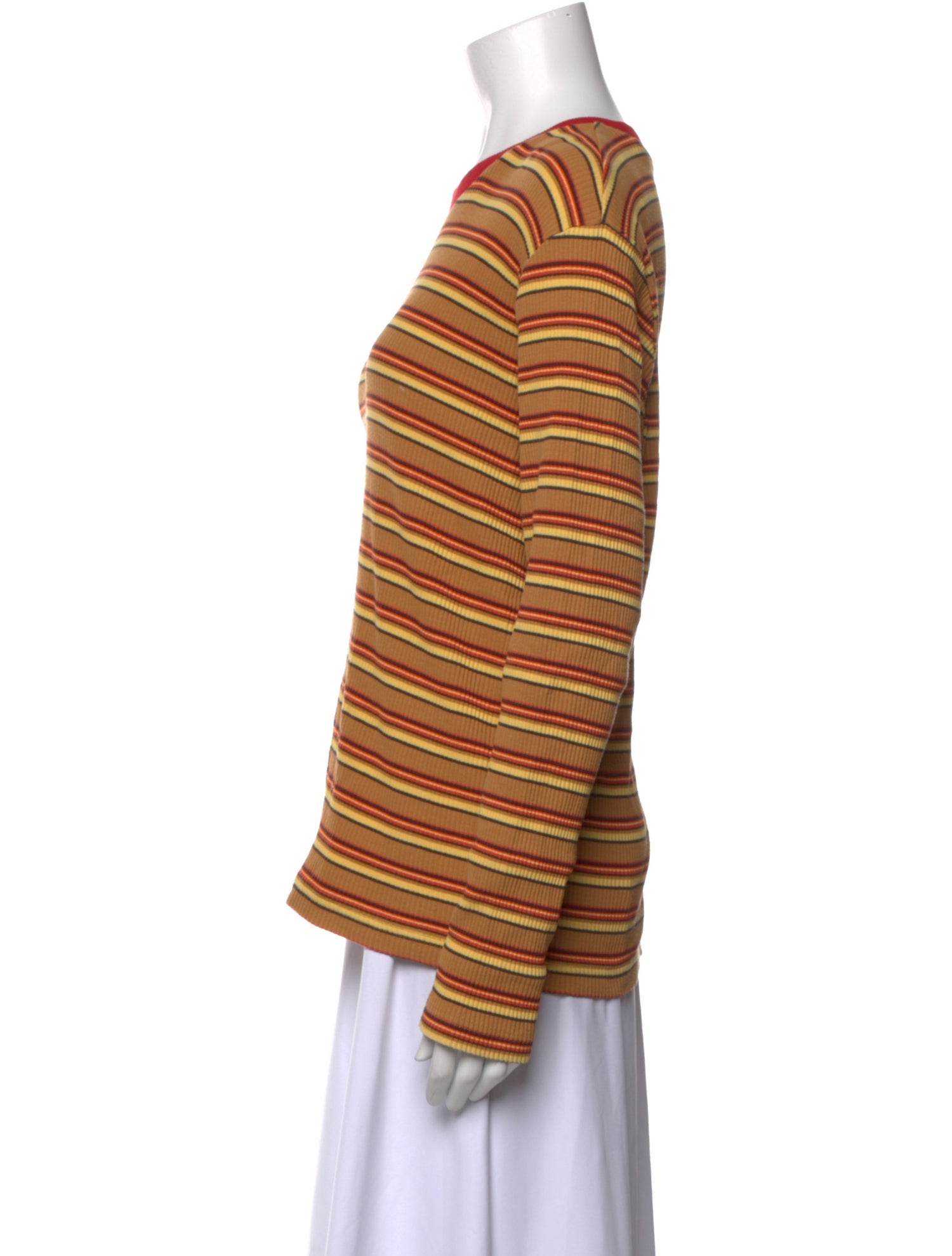 Wales Bonner x adidas Originals Striped Crew Neck T-Shirt