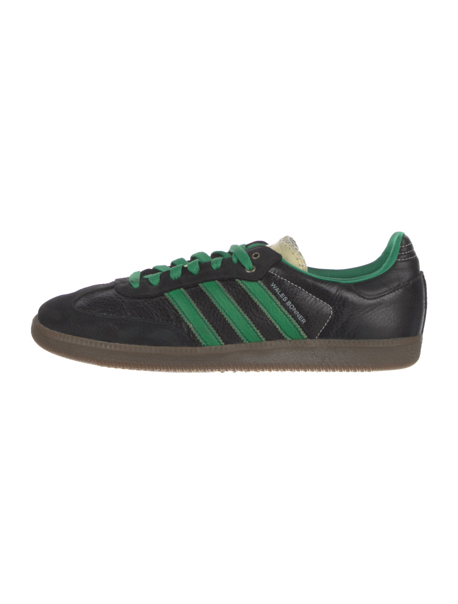 Wales Bonner x adidas Originals Leather Printed Sneakers