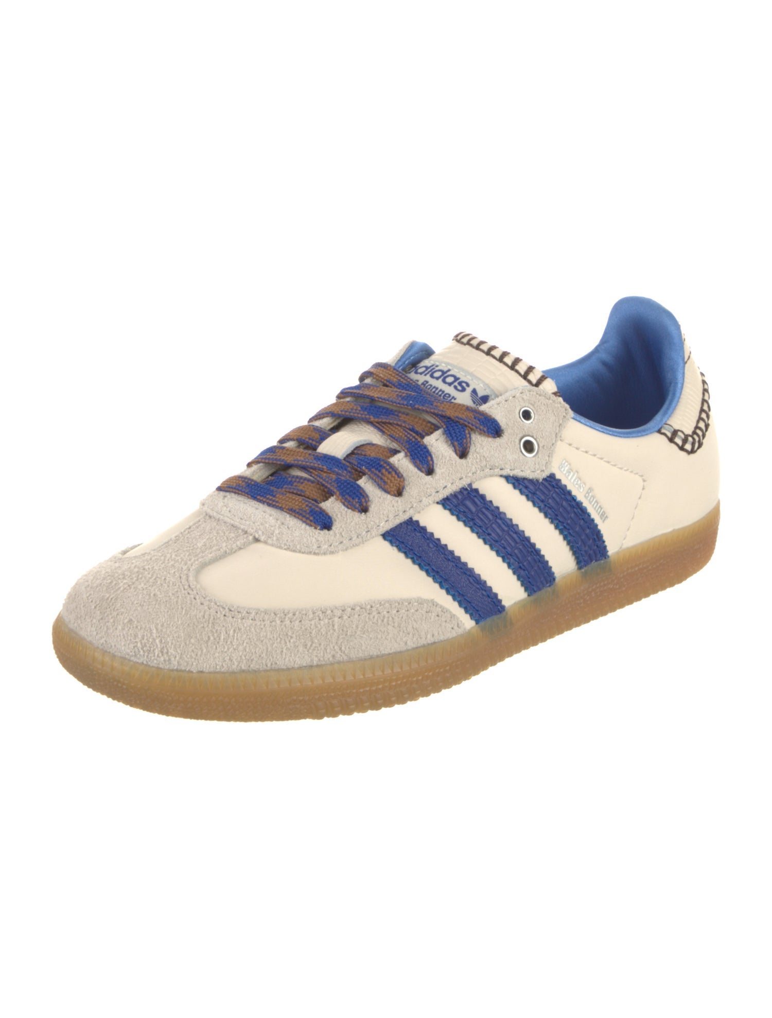 Wales Bonner x adidas Originals Samba Nylon 'Wonder Clay Royal Blue' Sneakers w/ Tags