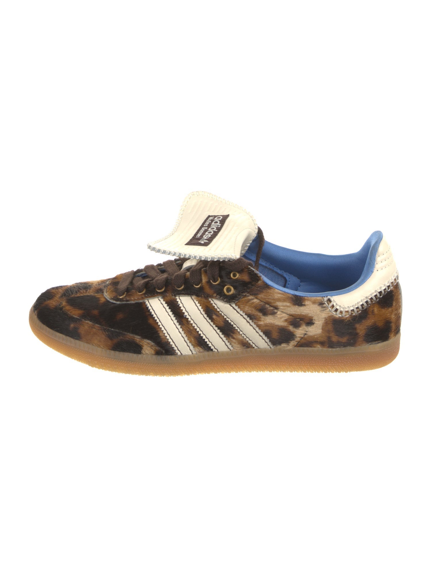 Wales Bonner x adidas Originals Samba Pony Leopard Sneakers w/ Tags
