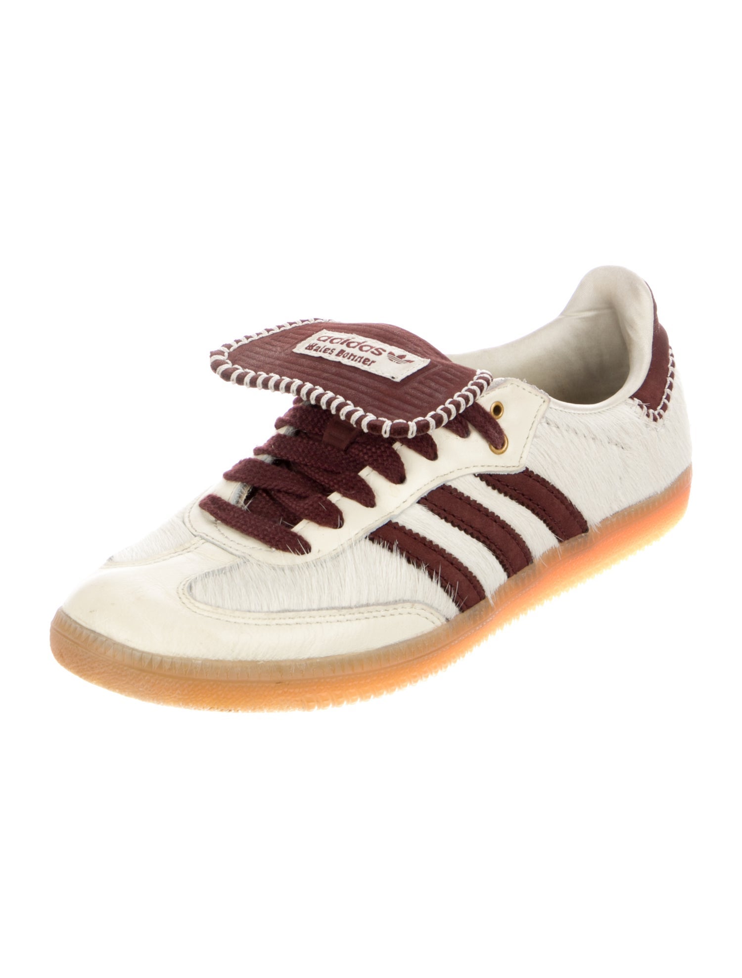 Wales Bonner x adidas Originals Samba Pony 'Cream White' Sneakers