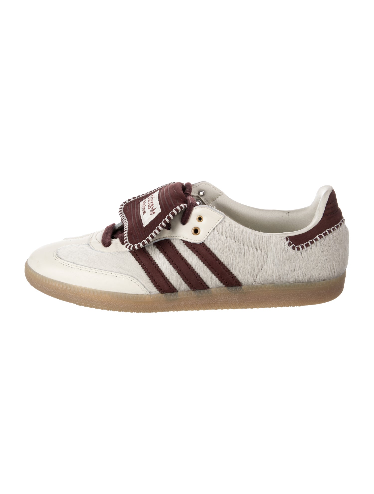 Wales Bonner x adidas Originals Ponyhair Striped Sneakers