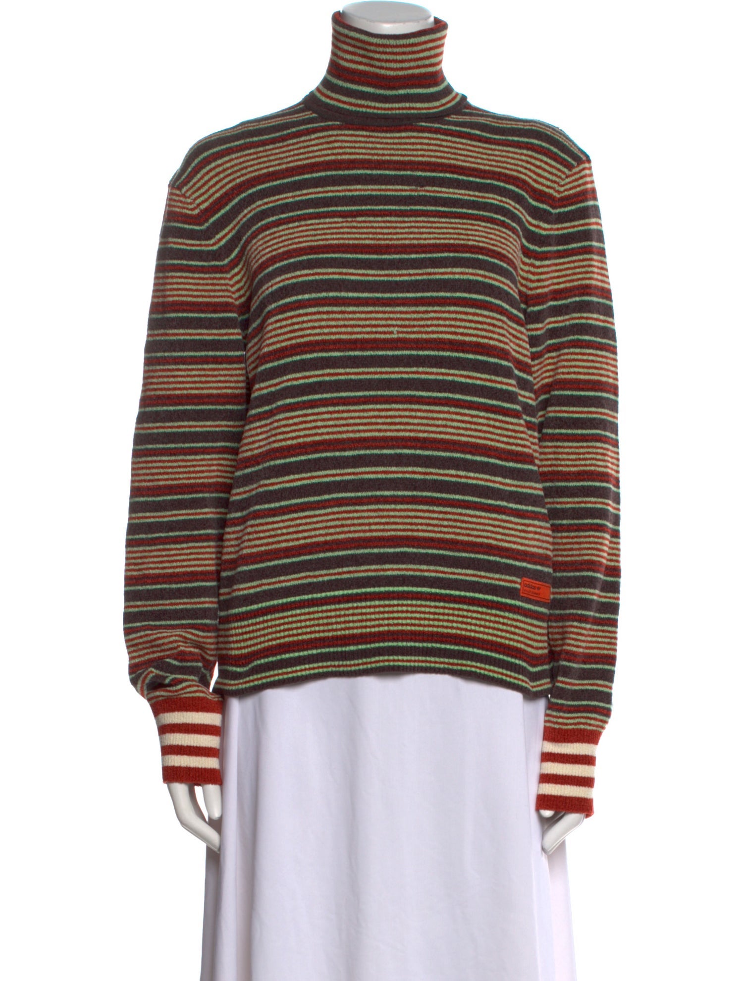 Wales Bonner x adidas Originals Striped Turtleneck Sweater