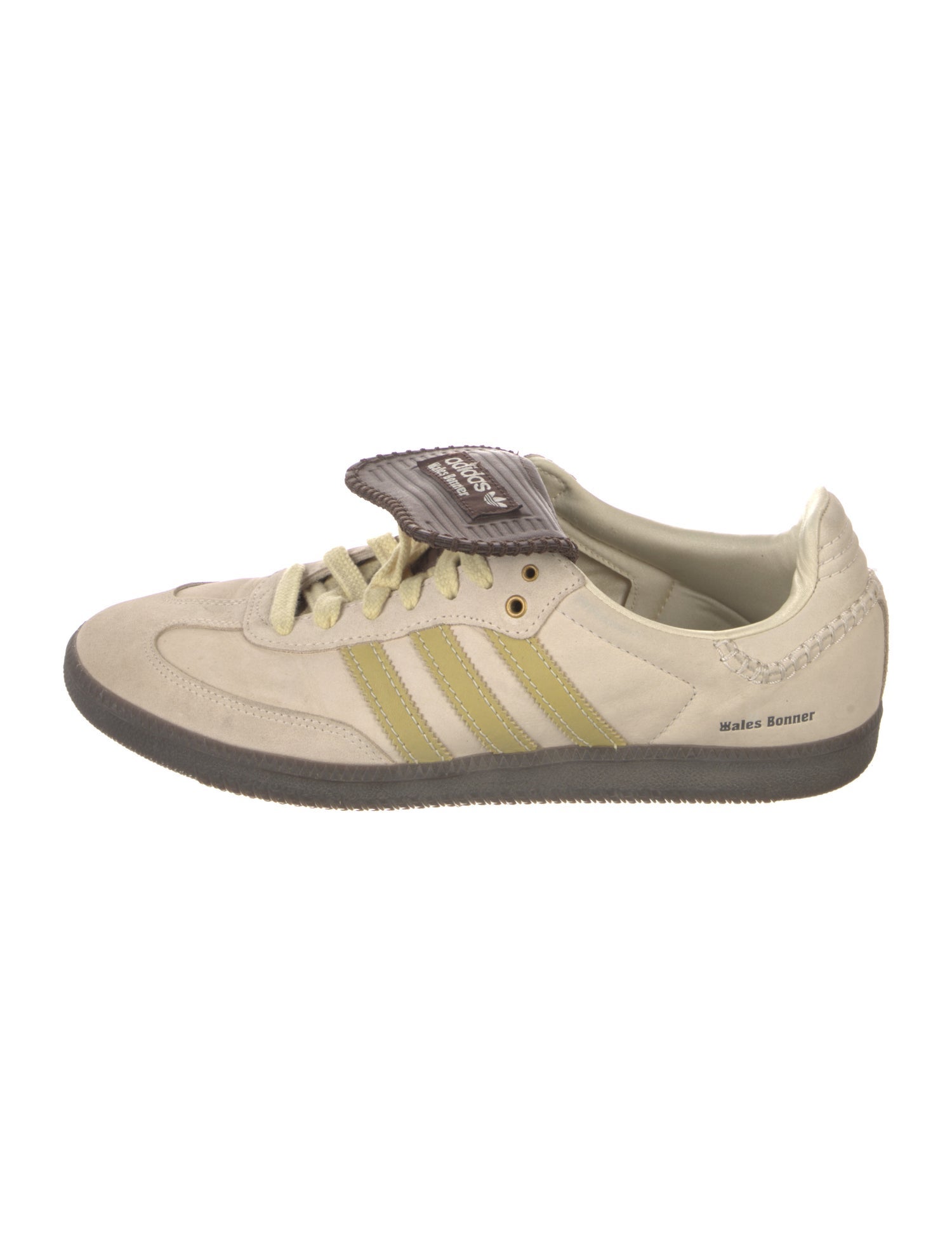 Wales Bonner x adidas Originals Samba Ecrtin Brown Sneakers