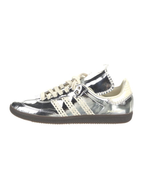 Wales Bonner x adidas Originals Patent Leather Printed Sneakers