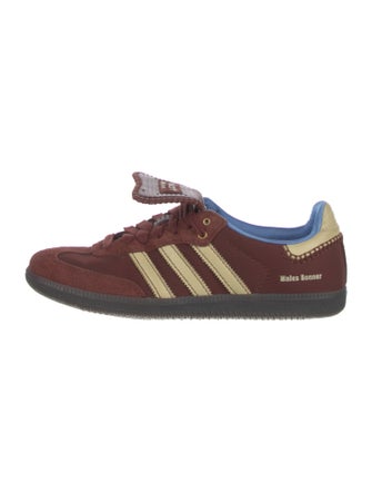 Wales Bonner x adidas Originals Samba Nylon 'Fox Brown' Sneakers