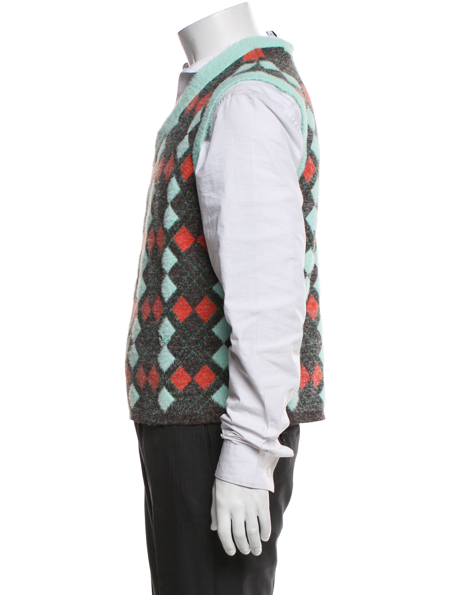Wales Bonner x adidas Originals Printed V-Neck Sweater Vest