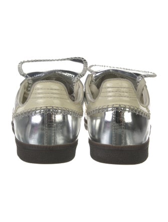 Wales Bonner x adidas Originals Patent Leather Printed Sneakers