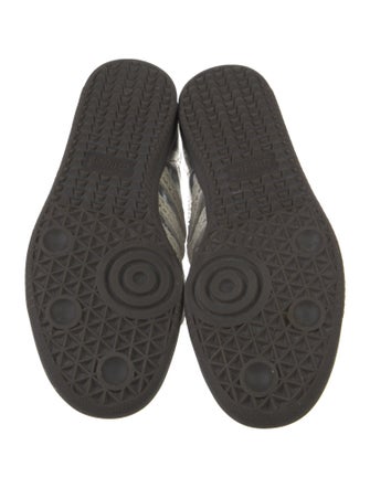 Wales Bonner x adidas Originals Patent Leather Printed Sneakers