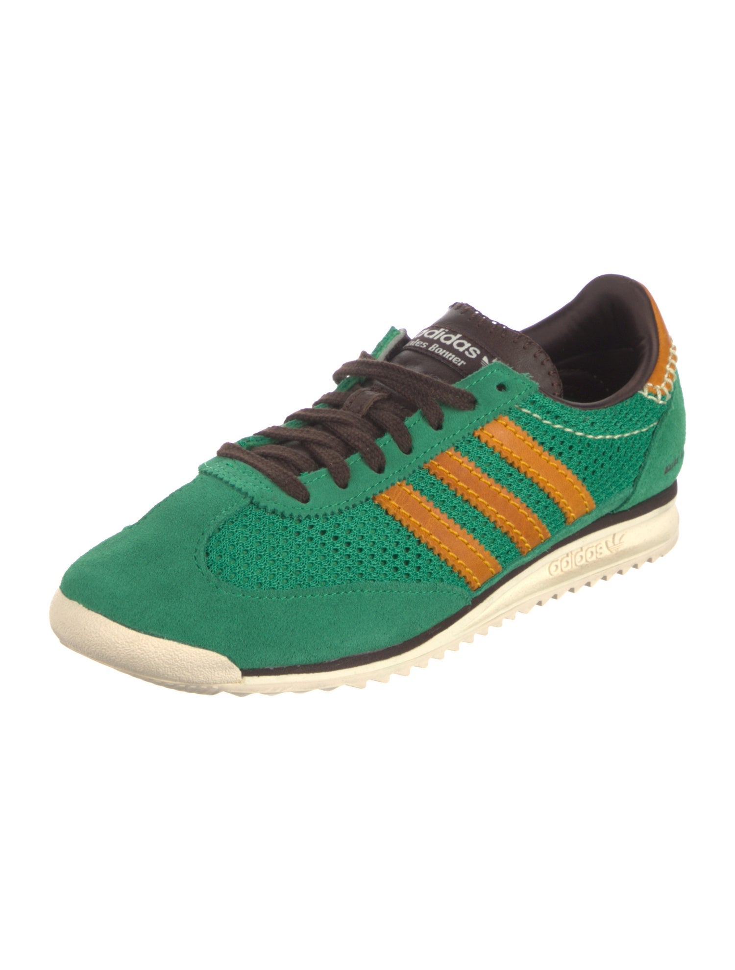 Wales Bonner x adidas Originals SL 72 Knit ' Green' Athletic Sneakers