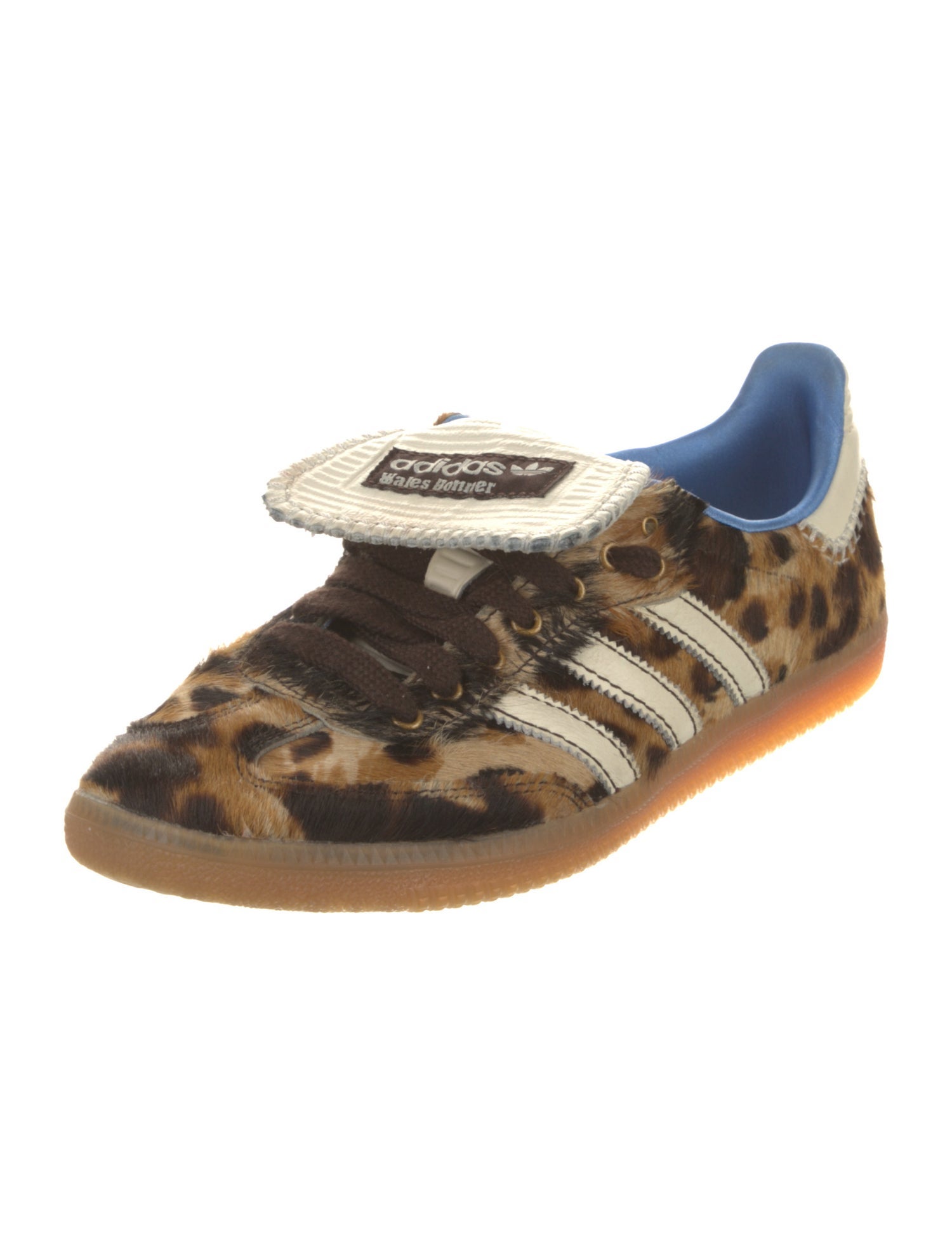 Wales Bonner x adidas Originals Samba Pony 'Leopard' Sneakers
