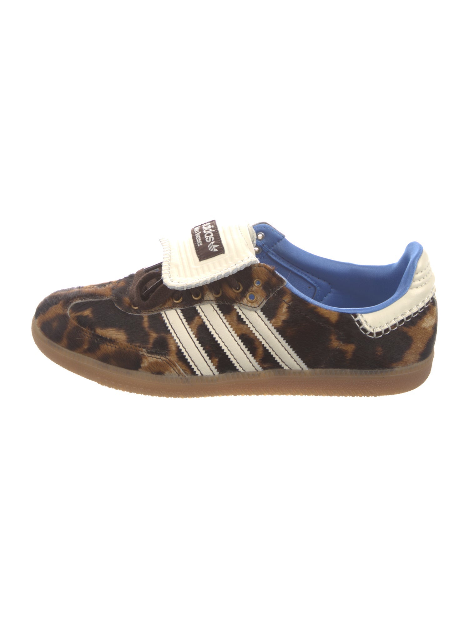 Wales Bonner x adidas Originals Samba Pony 'Leopard' Sneakers
