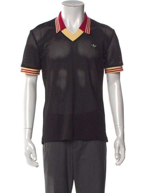Wales Bonner x adidas Originals Striped Collar Polo Shirt
