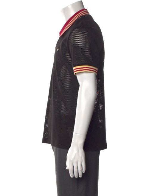 Wales Bonner x adidas Originals Striped Collar Polo Shirt