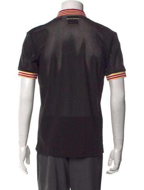 Wales Bonner x adidas Originals Striped Collar Polo Shirt