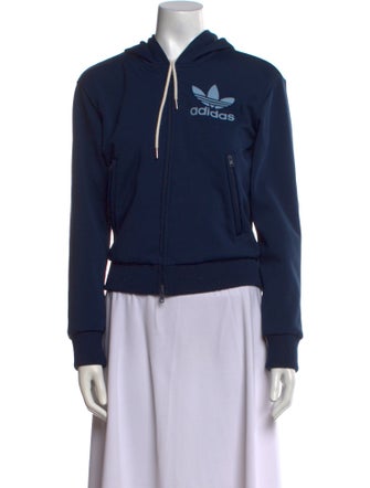 Wales Bonner x adidas Originals Graphic Print Crew Neck Sweatshirt