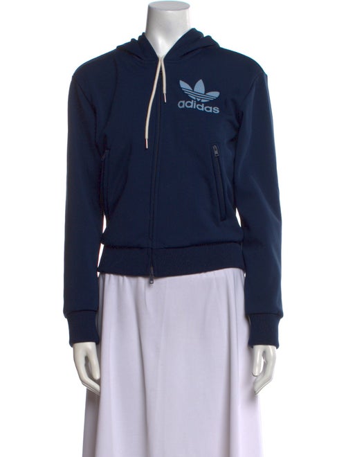 Wales Bonner x adidas Originals Graphic Print Crew Neck Sweatshirt